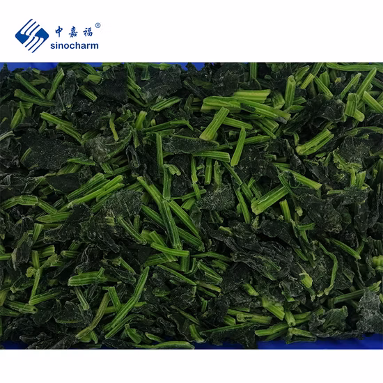 Épinards IQF hachés surgelés Sinocharm
