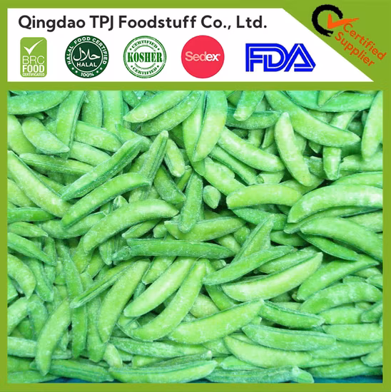 Production en vrac Coupe de haricots verts congelés IQF